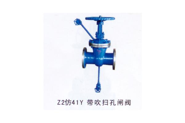 Z2仿41Y 帶吹掃孔閘閥