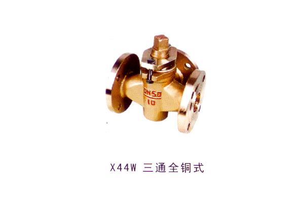 X44W 三通全銅式旋塞閥