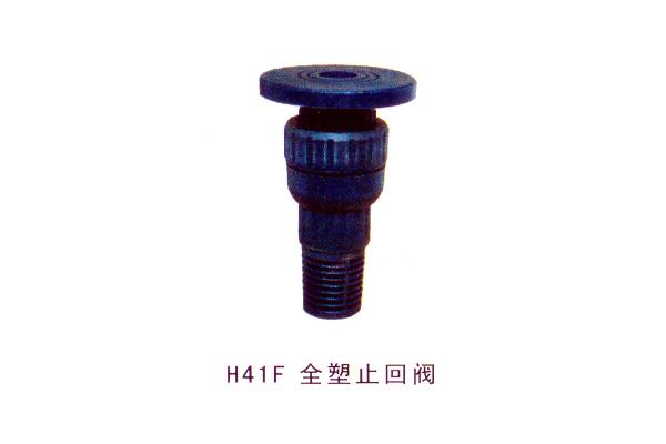 H41F 全塑止回閥