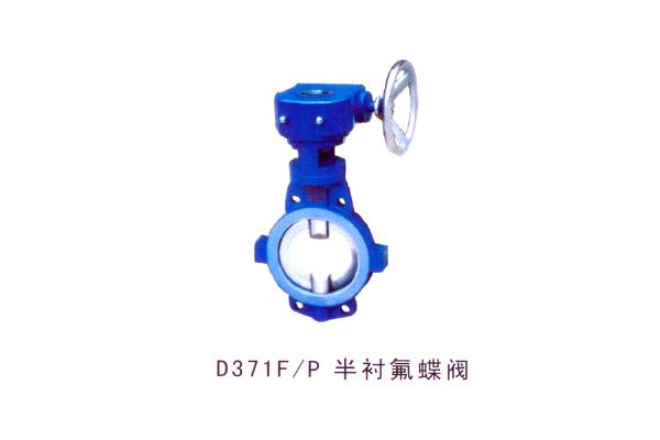 D371F P 半襯氟蝶閥